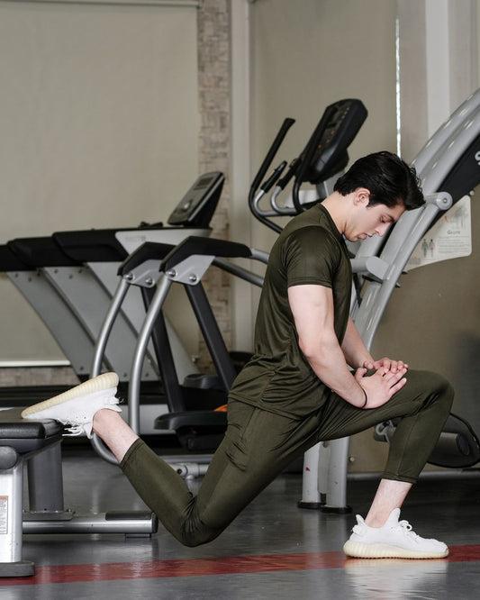 ADI OLIVE Green Dri-Fit Sports Trouser