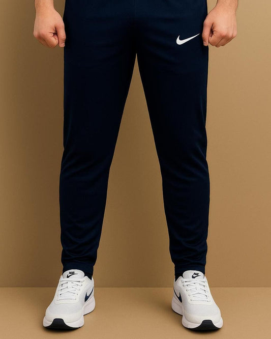 N-I-K-E TwinSet Blue & Burgundy Dri-Fit Trouser