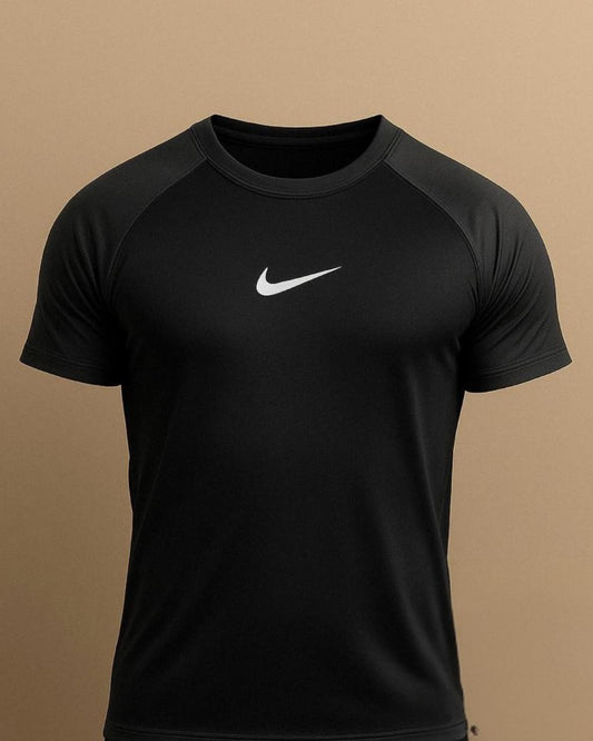 N-I-K-E Top-Notch Black & Charcol T-Shirt