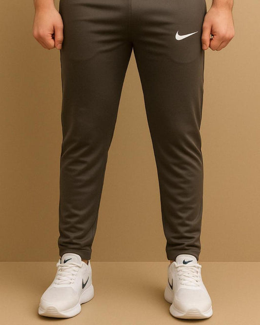 N-I-K-E Dri-Fit Charcoal & Black Trouser