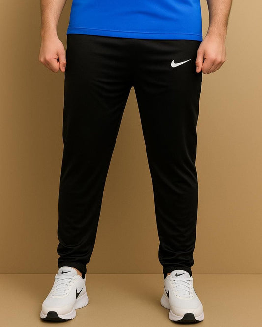 N-I-K-E Black & Blue Dri-Fit TwinSet Trouser
